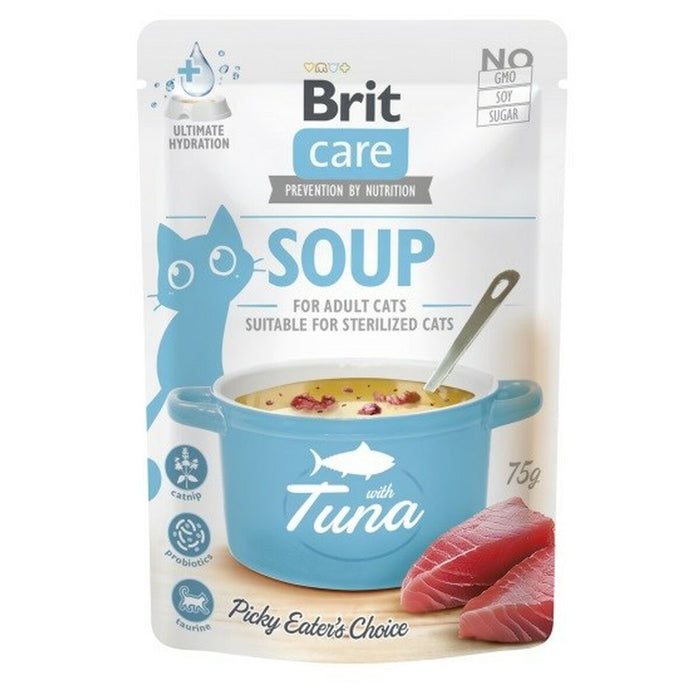 Snack for Cats Brit Care Soup Fish
