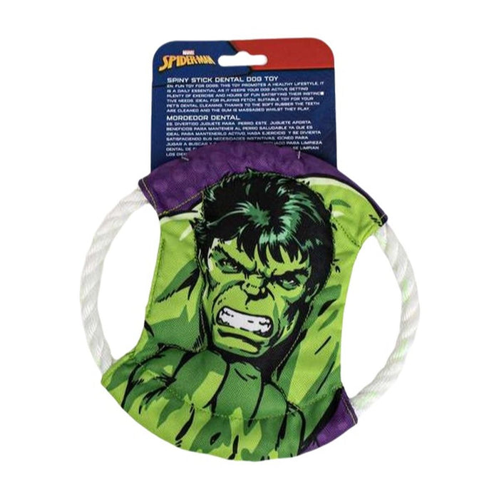 Dog toy Marvel Green 22,0 x 22,0 x 6,0 cm