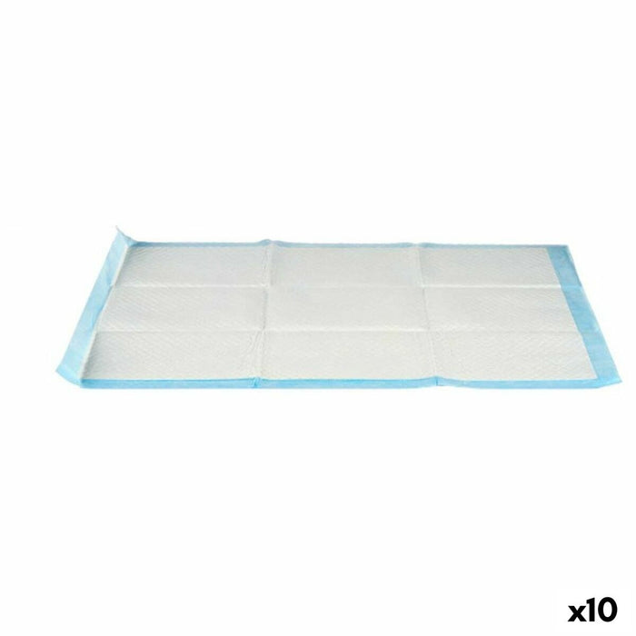 Saugende Unterlage Mascow 81758 81758 Blau Weiß Papier Polyäthylen 60 x 90 cm 18,5 x 8,5 x 35 cm (10 Stück)