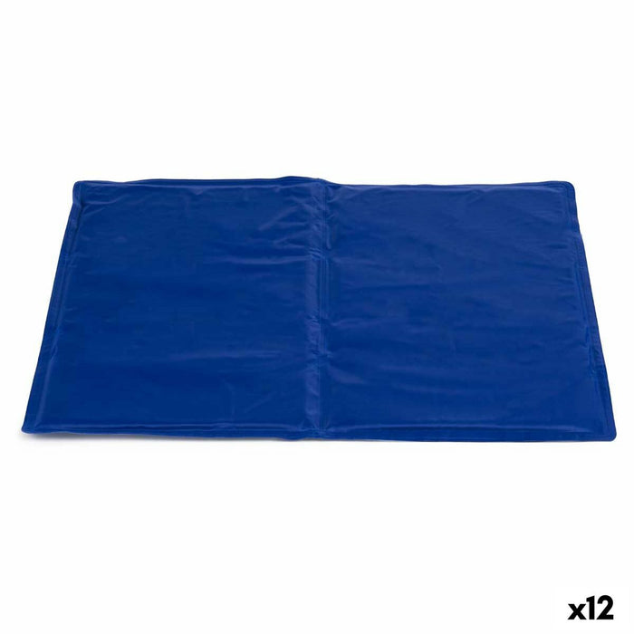 Dog Carpet Mascow TOY210805-L TOY210805-L Blue Foam Gel 39,5 x 1 x 50 cm Refreshing (12 Units)