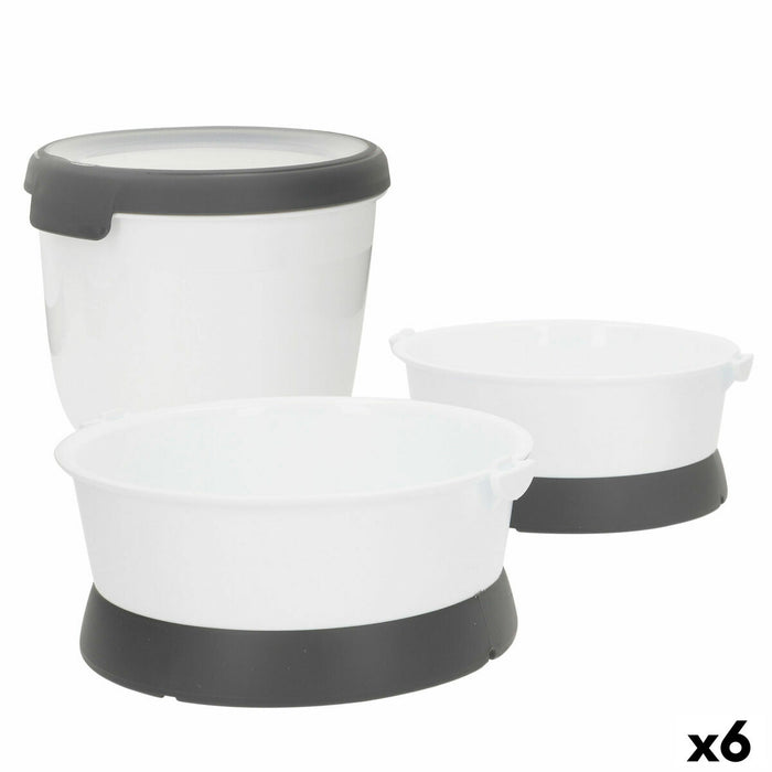 Folding Pet Bowl Curver Plastic 19 x 8 x 18 cm (6 Units)
